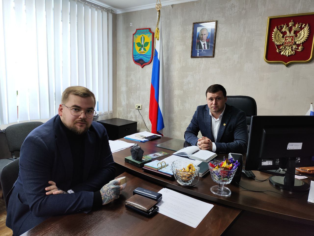 Для сотрудников Военно-гражданских администраций города Днепрорудное и близлежащих населенных пунктов с.Балки, Малая Белозерка и  Орлянка 29 февраля  состоялся тренинг Российского общества «Знание» на тему эффективного тайм-менеджмента..