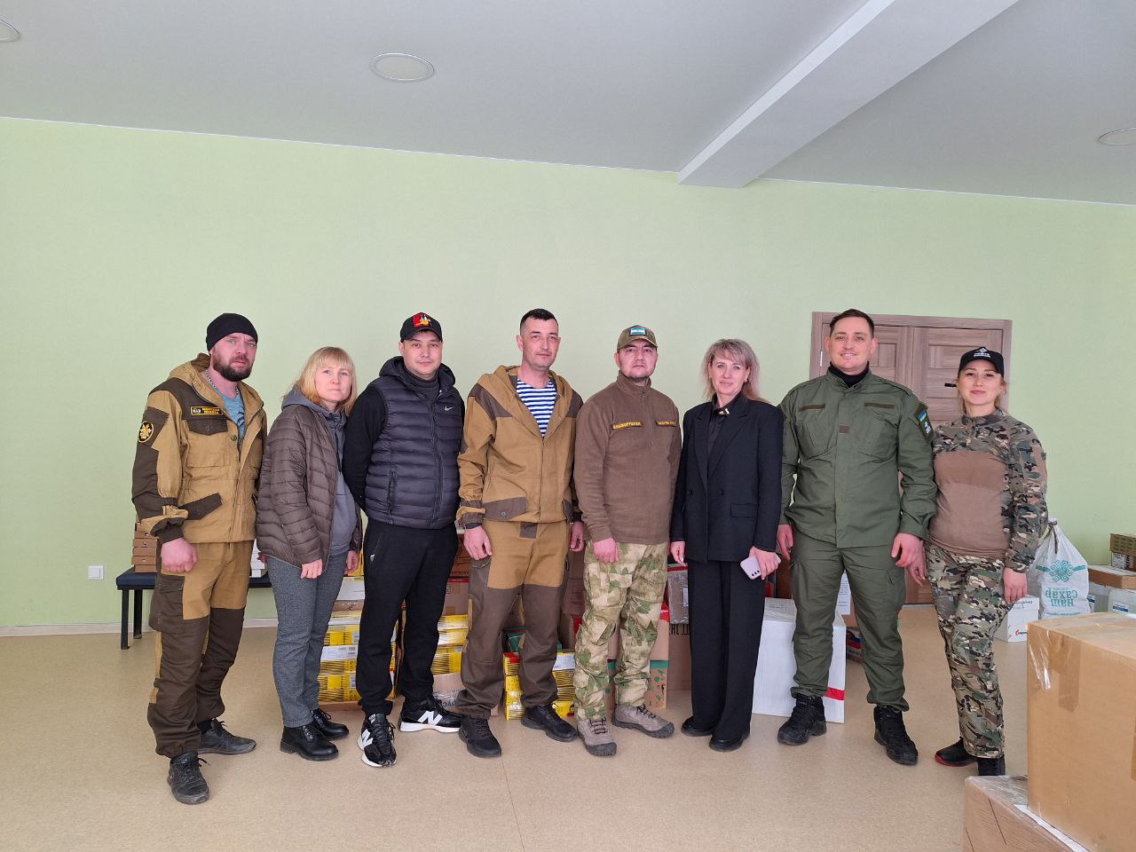 В понедельник 4 марта 2024 года из города Нефтекамск (Республика Башкортостан) приехали гости с гуманитарной миссией, в город Днепрорудное..